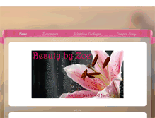 Tablet Screenshot of beautybyzoe.weebly.com