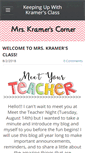 Mobile Screenshot of mrsrobinkramer.weebly.com