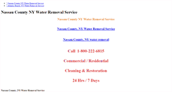 Desktop Screenshot of nassaucountynywaterremovalservice.weebly.com