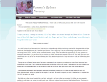 Tablet Screenshot of pammysrebornnursery.weebly.com