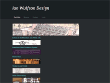 Tablet Screenshot of ianwulfsondesign.weebly.com
