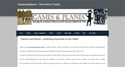 Desktop Screenshot of gamesandplanes.weebly.com