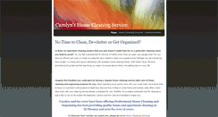 Desktop Screenshot of carolynshome-cleaning.weebly.com