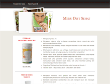 Tablet Screenshot of menu-diet-sehat.weebly.com