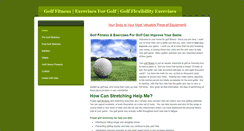 Desktop Screenshot of golfstretches.weebly.com
