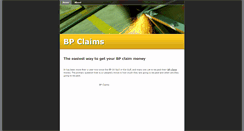 Desktop Screenshot of bp-claim.weebly.com