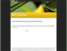 Tablet Screenshot of bp-claim.weebly.com