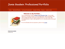 Tablet Screenshot of jamiegoodwin.weebly.com