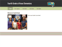 Tablet Screenshot of krufourth.weebly.com