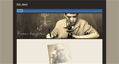 Desktop Screenshot of eshnext.weebly.com