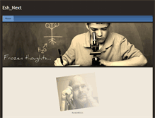Tablet Screenshot of eshnext.weebly.com