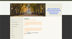 Desktop Screenshot of discoveringplace.weebly.com