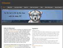 Tablet Screenshot of co2ucson.weebly.com