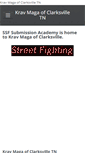 Mobile Screenshot of kravmagaclarksville.weebly.com