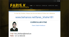 Desktop Screenshot of fares-khshiboun.weebly.com