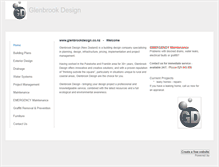 Tablet Screenshot of glenbrookdesign.weebly.com