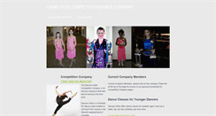 Desktop Screenshot of charlottedancecompany.weebly.com