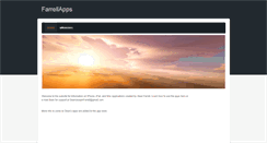 Desktop Screenshot of farrellapps.weebly.com