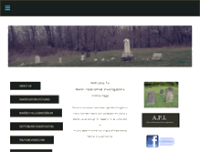 Tablet Screenshot of akronparanormalinvestigations.weebly.com