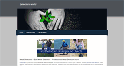 Desktop Screenshot of detectorsworld.weebly.com
