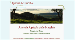 Desktop Screenshot of agricolalemacchie.weebly.com