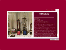 Tablet Screenshot of crproducts.weebly.com
