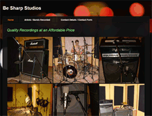 Tablet Screenshot of besharpstudios.weebly.com