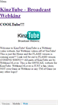 Mobile Screenshot of kinzwtube.weebly.com