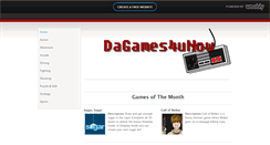 Desktop Screenshot of dagames4unow.weebly.com