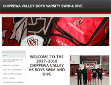 Tablet Screenshot of cvhs-swimboys.weebly.com