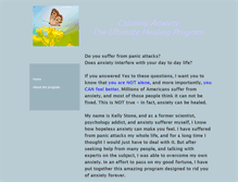 Tablet Screenshot of calminganxiety.weebly.com