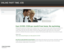 Tablet Screenshot of easyjob2011.weebly.com