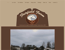 Tablet Screenshot of fairfieldfarmarabians.weebly.com