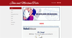 Desktop Screenshot of johnandmarlena.weebly.com