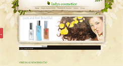 Desktop Screenshot of ladyscosmetice.weebly.com