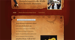 Desktop Screenshot of mariachismiami.weebly.com