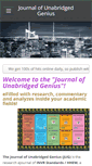 Mobile Screenshot of geniusjournal.weebly.com