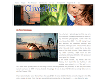 Tablet Screenshot of clivespics.weebly.com