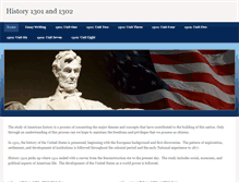 Tablet Screenshot of cvchistory.weebly.com