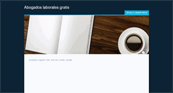 Desktop Screenshot of abogadoslaboralesgratis.weebly.com