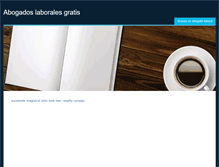 Tablet Screenshot of abogadoslaboralesgratis.weebly.com