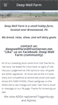 Mobile Screenshot of deepwellfarm.weebly.com