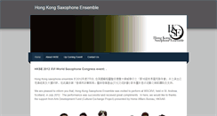 Desktop Screenshot of hksaxensemble.weebly.com