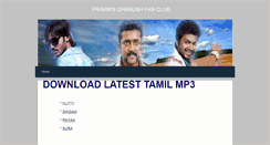 Desktop Screenshot of pravindhanush1.weebly.com