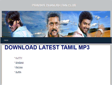 Tablet Screenshot of pravindhanush1.weebly.com