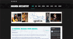 Desktop Screenshot of amandamccarthy.weebly.com