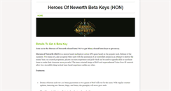 Desktop Screenshot of heroes-of-newerth-beta-keys.weebly.com