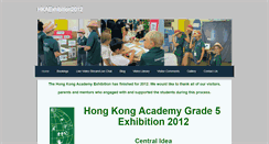 Desktop Screenshot of hkag5exhibition2012.weebly.com