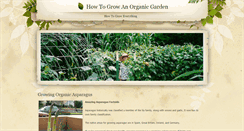 Desktop Screenshot of howtogrowanorganicgarden.weebly.com