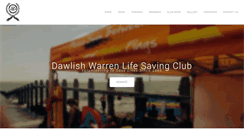 Desktop Screenshot of dawlishwarrenlifesavingclub.weebly.com